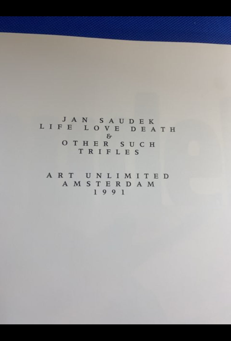 Jan Saudek – Fotobog “Saudek”